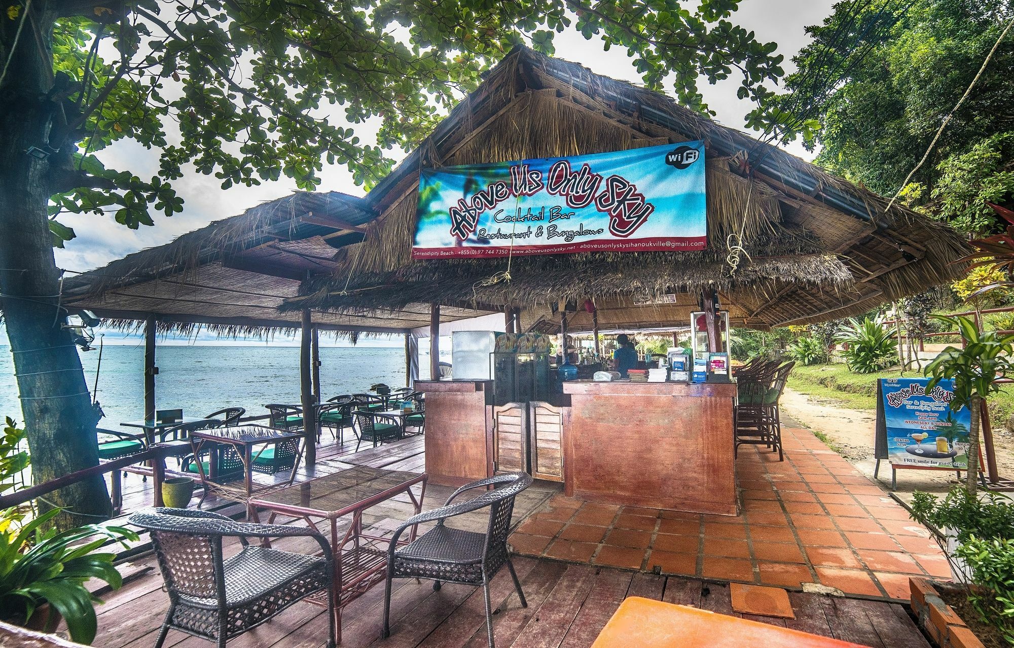Hotel Above Us Only Sky Sihanoukville Exterior foto